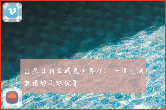 当尼日利亚遇见世界杯：一段充满激情的足球故事